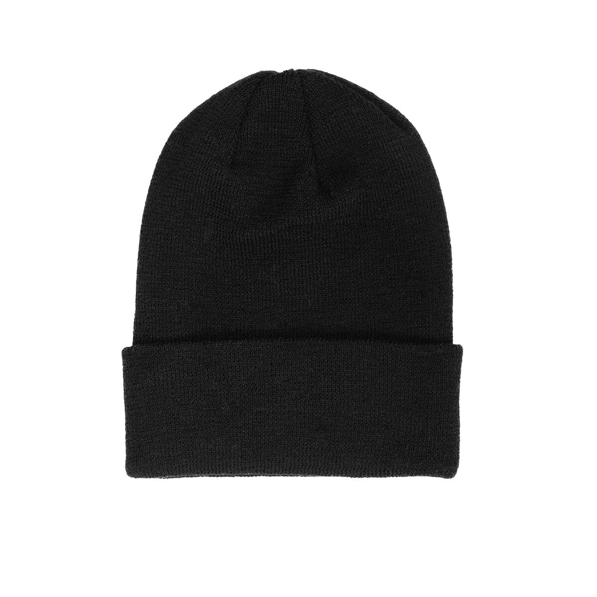 recycled-poly-fine-knit-beanie-m1 WebPDP-RecycledPolyFineKnitBeanie_Studio_Back_Black__BNE005002OS.jpg